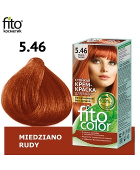 Farba do włosów 5,46 MIEDZIANO RUDY - FITO COLOR